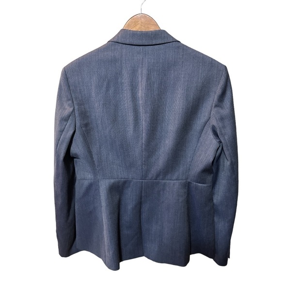 EUC - Hugo Boss Jaliana Blurred Minidessin Wool Jacket - size 8 - Picture 12 of 12